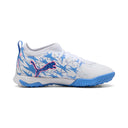 PUMA Ultra 6 Match KidSuper X CP TT+ Mid Turf Youth Soccer Cleats - White/Pink/Blue - Best Buy Soccer