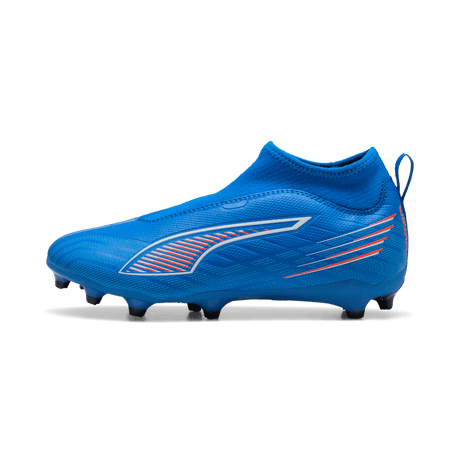 PUMA Ultra 6 Match + Laceless FG/AG Firm/Multi - Ground Kids Soccer Cleats - Blue/White - Best Buy Soccer