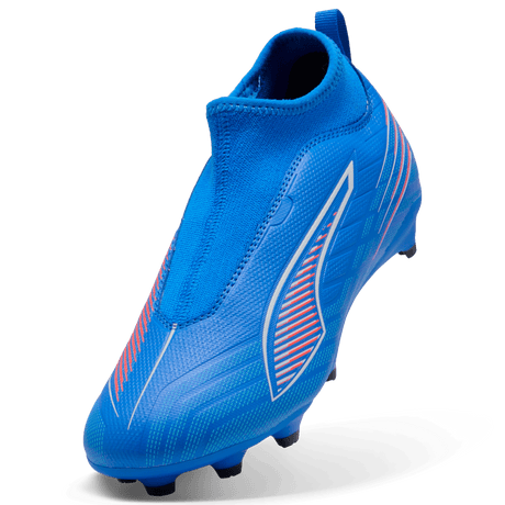 PUMA Ultra 6 Match + Laceless FG/AG Firm/Multi - Ground Kids Soccer Cleats - Blue/White - Best Buy Soccer