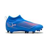 PUMA Ultra 6 Match + Laceless FG/AG Firm/Multi - Ground Kids Soccer Cleats - Blue/White - Best Buy Soccer