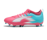 PUMA Ultra 6 Match Re - Charge FG/AG Firm/Multi - Ground Kids Soccer Cleats - Blue/Pink - Best Buy Soccer