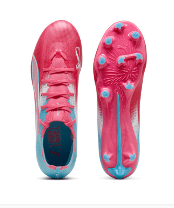 PUMA Ultra 6 Match Re - Charge FG/AG Firm/Multi - Ground Soccer Cleats - Blue/Pink - Best Buy Soccer
