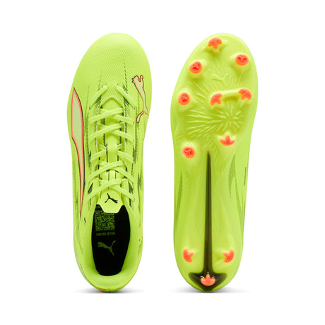 PUMA Ultra 6 Play FG/AG Firm/Multi-Ground Men's Soccer Cleats - Yellow/Black/Red - Best Buy Soccer