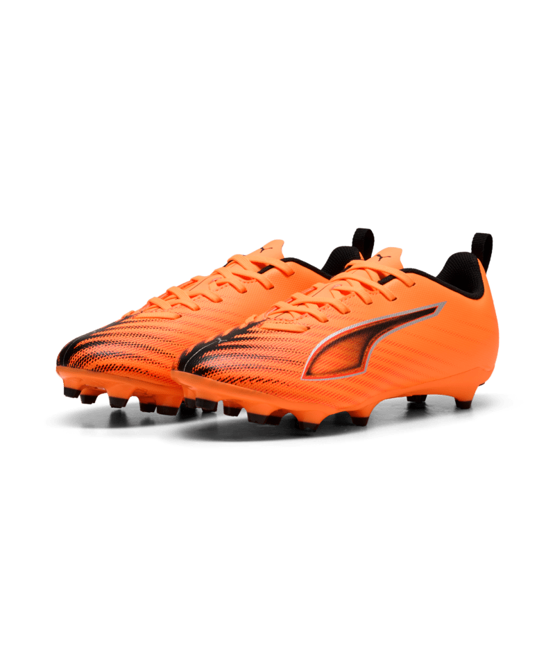 PUMA Ultra 6 Play FG/AG Youth Soccer Cleats- Orange/Black/Red - Best Buy Soccer