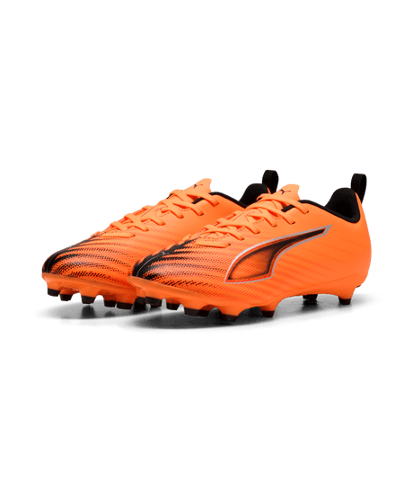 PUMA Ultra 6 Play FG/AG Youth Soccer Cleats- Orange/Black/Red - Best Buy Soccer