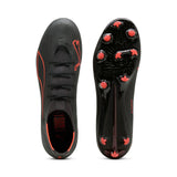 PUMA Ultra 6 Pro FG/AG Firm Ground/Artificial Ground Men's Soccer Cleats - Black/Red - Best Buy Soccer