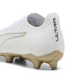 PUMA Ultra 6 Pro FG/AG Firm/Multi-Ground Men's Soccer Cleats - White/Gold/Black - Best Buy Soccer