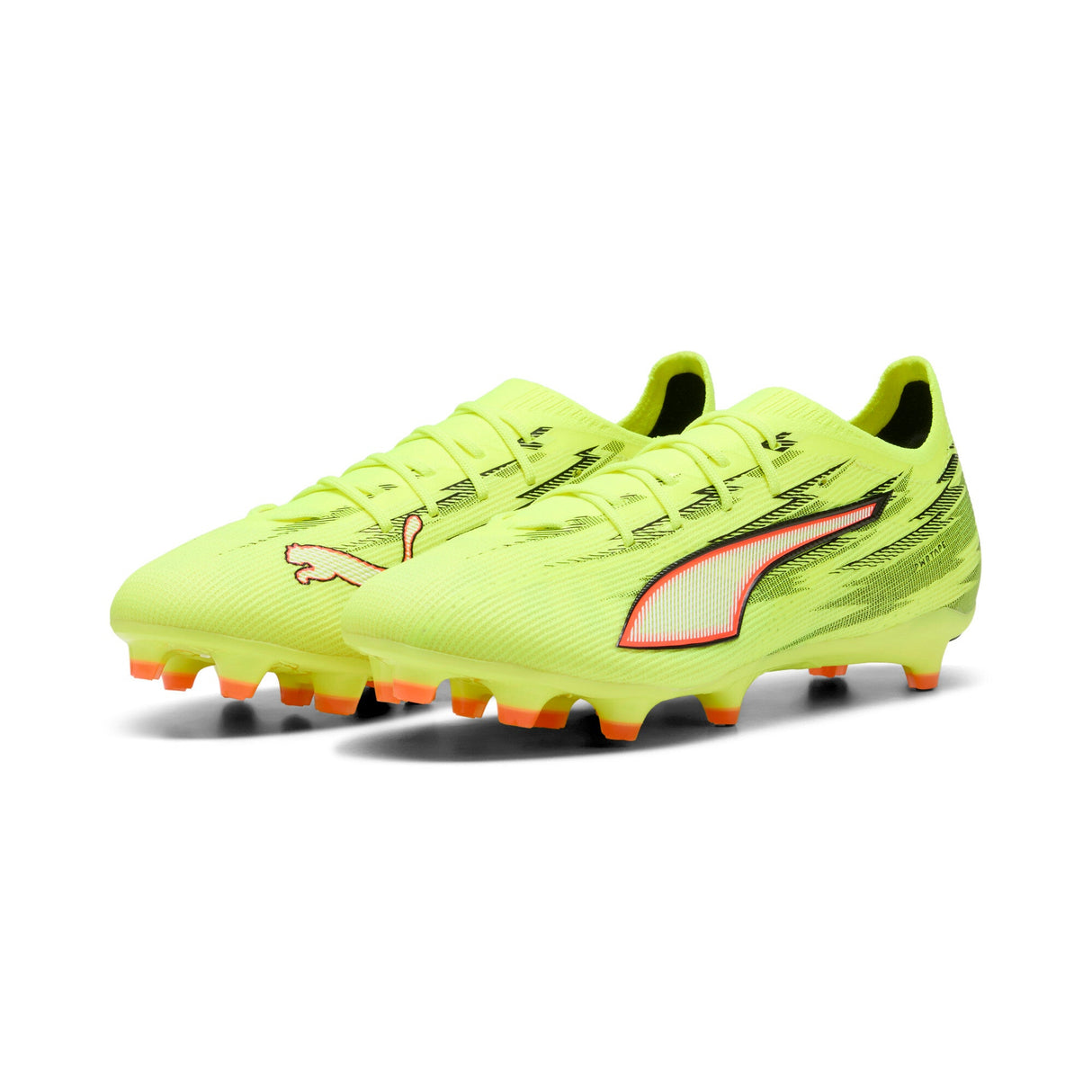 PUMA Ultra 6 Pro FG/AG Firm/Multi-Ground Men's Soccer Cleats - Yellow/Black/Red - Best Buy Soccer