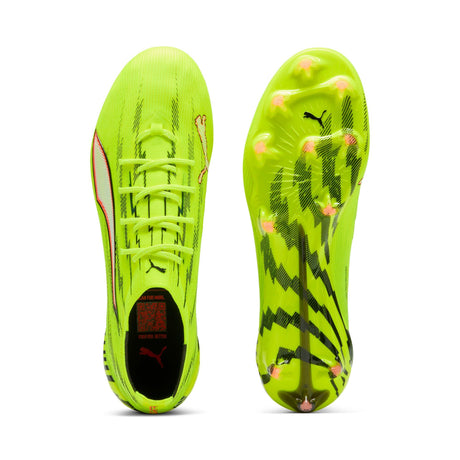 PUMA Ultra 6 Ultimate FG Firm Ground Men's Soccer Cleats - Yellow/Black/Red - Best Buy Soccer