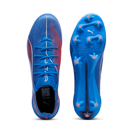 PUMA Ultra 6 Ultimate Firm Ground Soccer Cleats - Blue/White - Best Buy Soccer