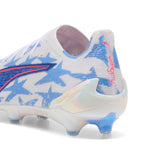 PUMA Ultra 6 Ultimate Kidsuper X CP FG Firm Ground Men's Soccer Cleats - White/Pink Blue - Best Buy Soccer