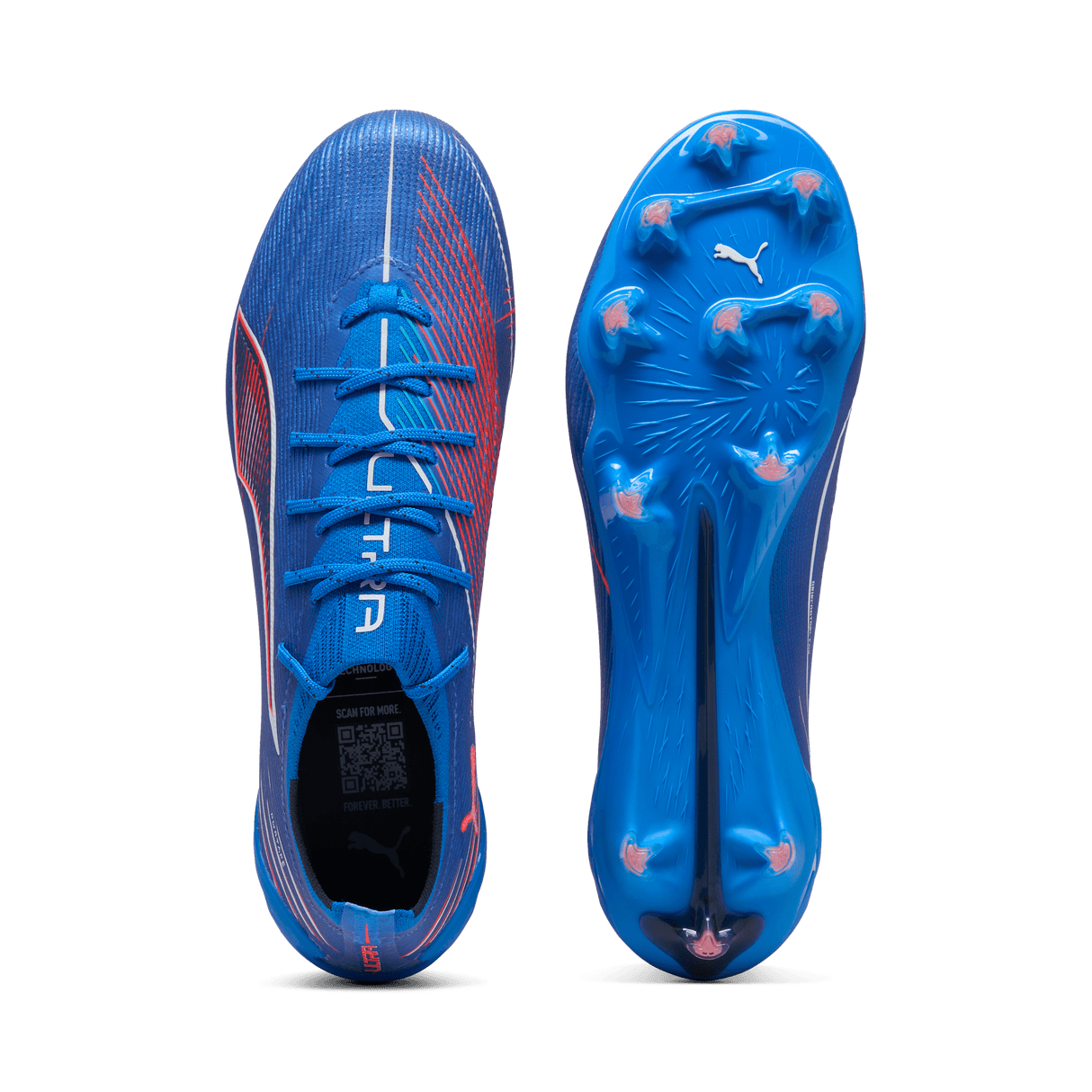PUMA Ultra 6 Ultimate Women's Firm Ground Soccer Cleats - Blue/White - Best Buy Soccer