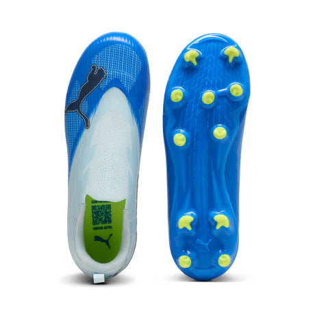 PUMA Ultra 7 Match Laceless FG/AG Firm Ground/Artificial Ground Youth Soccer Cleats - Blue/Black - Best Buy Soccer
