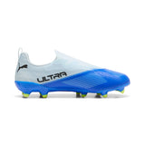 PUMA Ultra 7 Match Laceless FG/AG Firm Ground/Artificial Ground Youth Soccer Cleats - Blue/Black - Best Buy Soccer