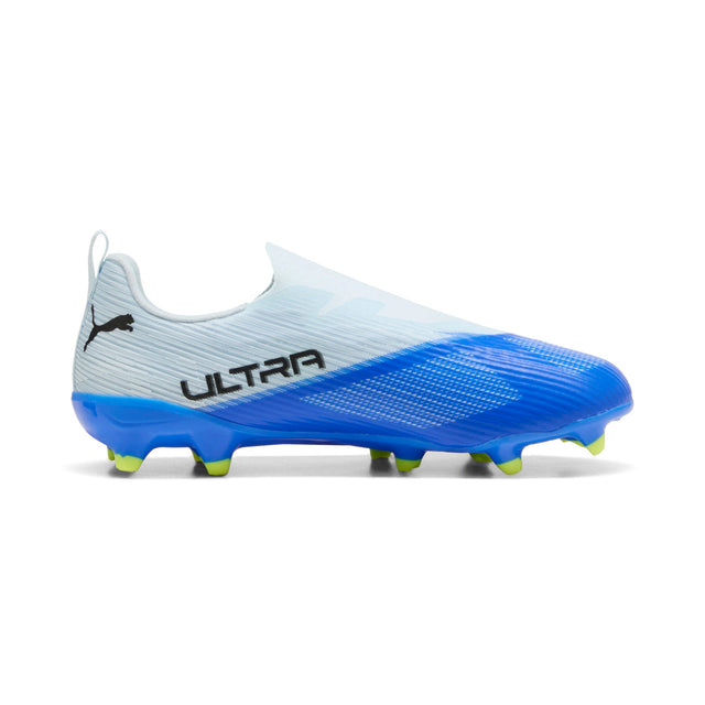 PUMA Ultra 7 Match Laceless FG/AG Firm Ground/Artificial Ground Youth Soccer Cleats - Blue/Black - Best Buy Soccer