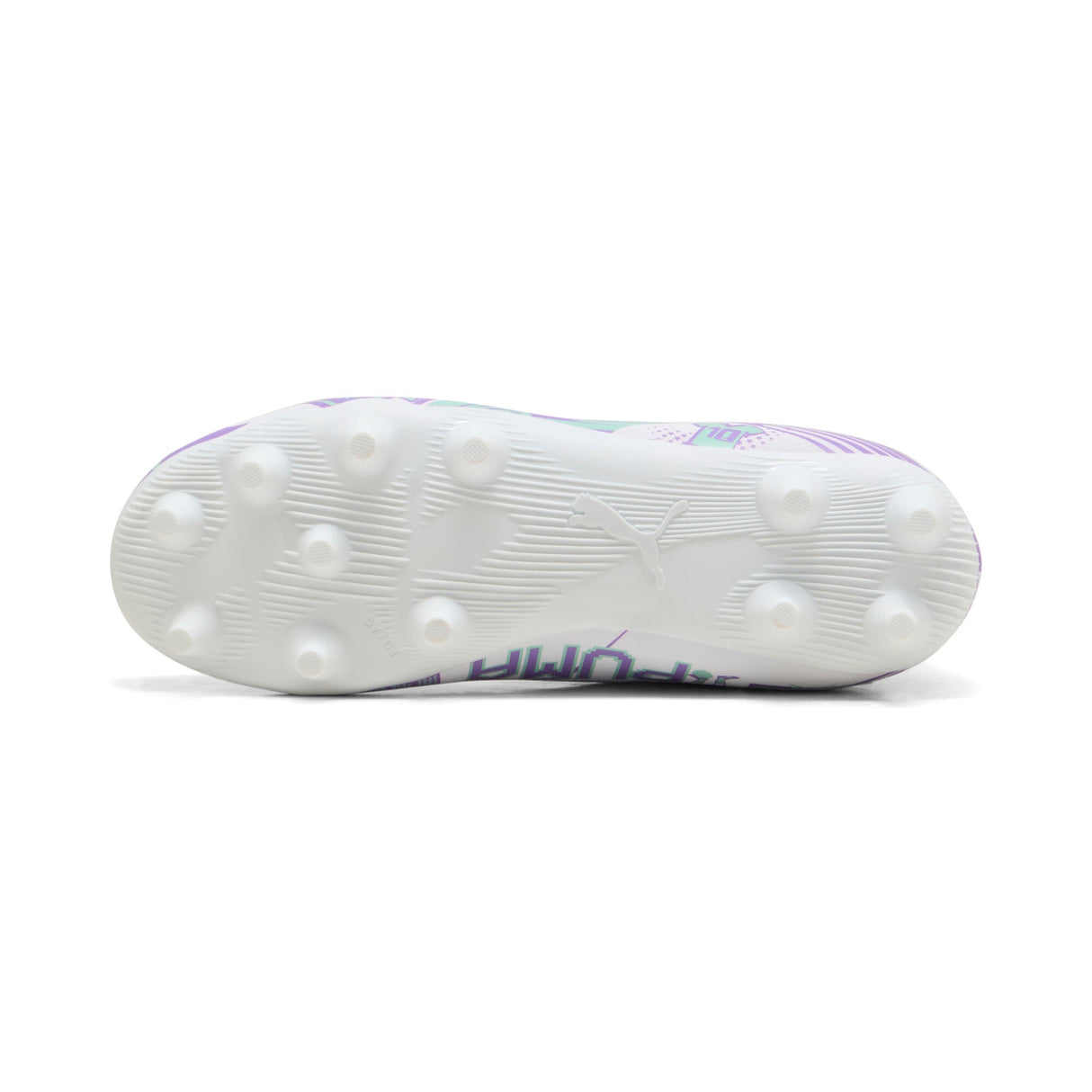 PUMA Ultra CP Legacy FG/AG Firm Ground/Artificial Ground Youth Soccer Cleats - White/Purple/Mint - Best Buy Soccer