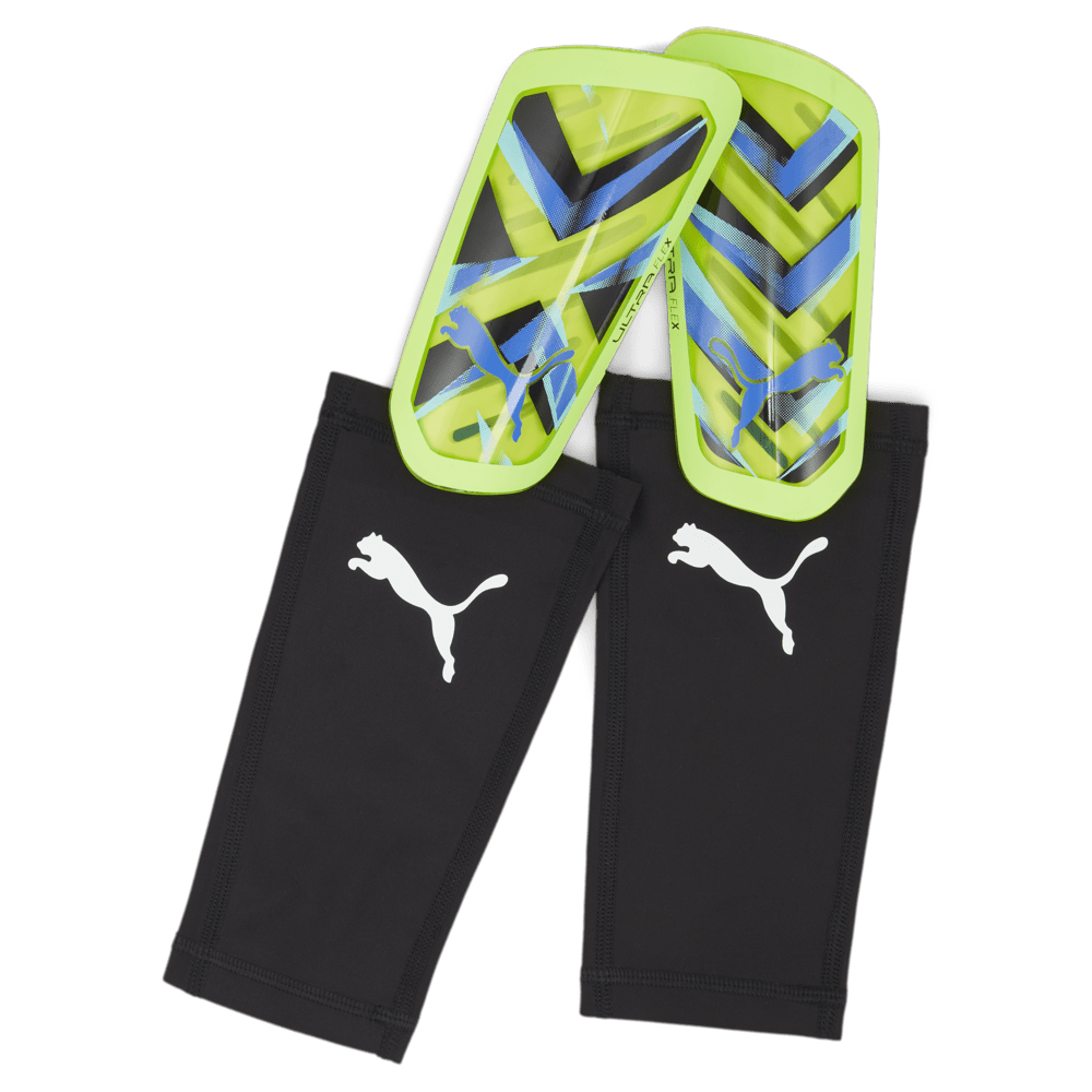 PUMA Ultra Flex Sleeve Shinguard Green - Best Buy Soccer