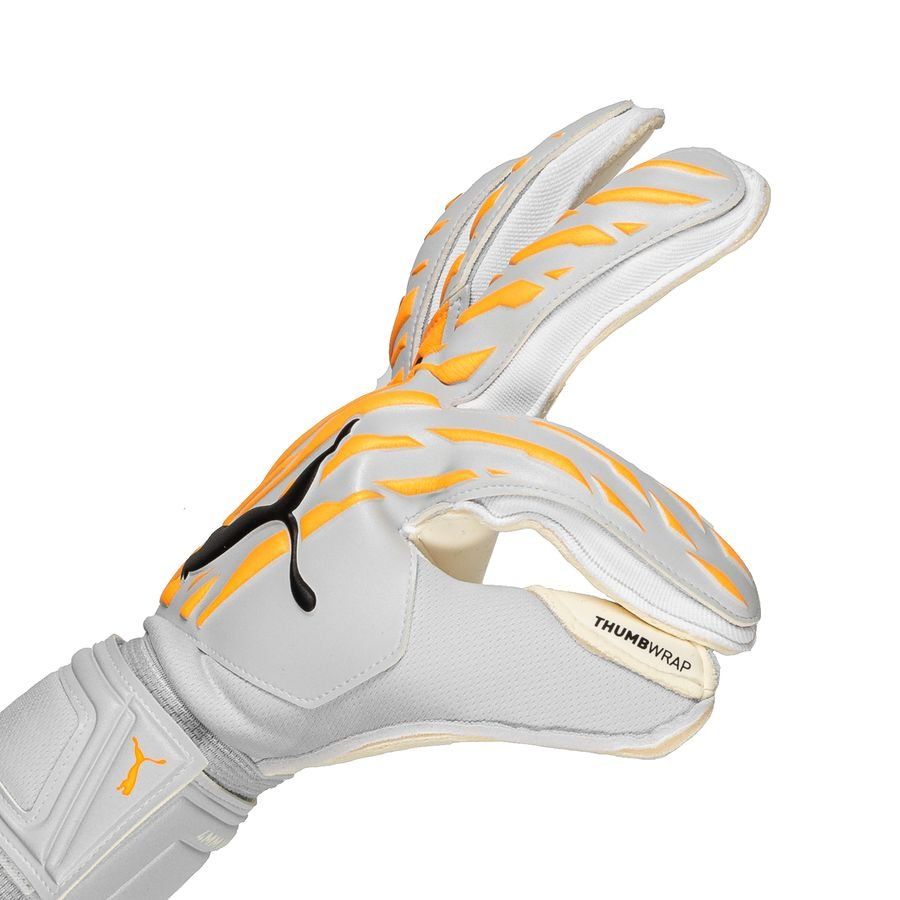 PUMA Ultra Grip 1 RC Goalkeeper Gloves Neon Citrus/Silver/Black - Best Buy Soccer