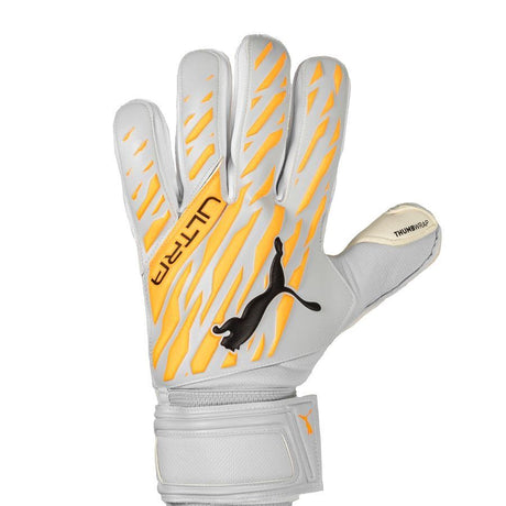 PUMA Ultra Grip 1 RC Goalkeeper Gloves Neon Citrus/Silver/Black - Best Buy Soccer