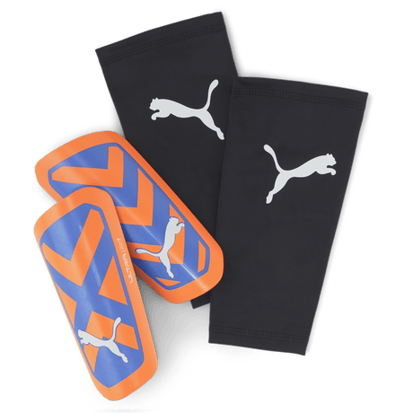 PUMA Ultra Light Sleeve Shin Guards Orange - Best Buy Soccer