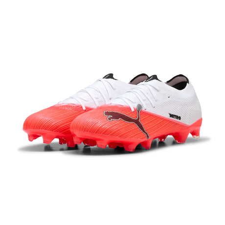 PUMA Ultra Nitro 7 Match FG/AG Firm Ground/Artificial Ground Men's Soccer Cleats - Red/Black/White - Best Buy Soccer