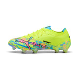 PUMA Ultra Nitro 7 Ultimate Advanced Level FG Firm Ground Men's Soccer Cleats - White/Blue/Pink/Yellow - Best Buy Soccer