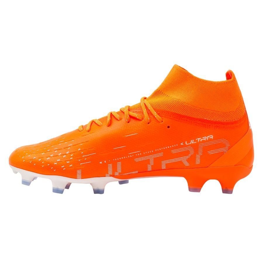 PUMA Ultra Pro FG/AG Firm Ground Soccer Cleats - Ultra Orange/White/Blue Glimmer - Best Buy Soccer