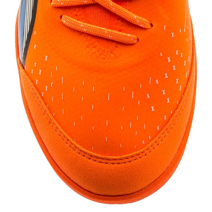 PUMA Ultra Ultimate Court Indoor Boots Orange/White - Best Buy Soccer
