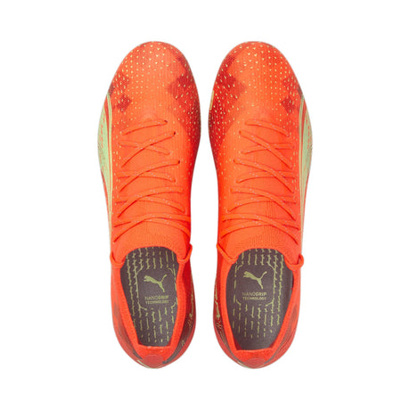 PUMA Ultra Ultimate FG/AG Firm Ground Soccer Cleats - Fiery Coral/Black/Salmon - Best Buy Soccer