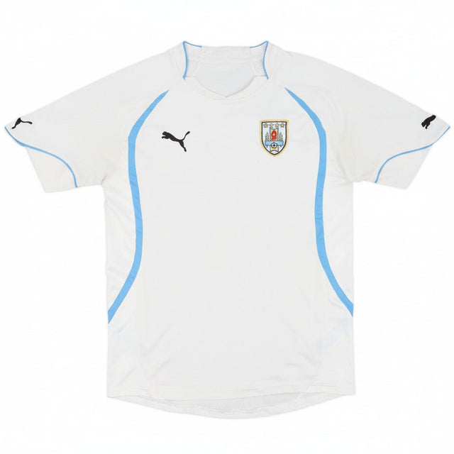 PUMA Uruguay Away Jersey 2011 - White - Best Buy Soccer