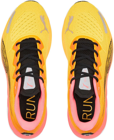 PUMA Velocity NITRO 2 Running Shoes Sun Stream/Sunset Glow - Best Buy Soccer