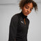 PUMA Women's Individualblaze 1/4 Zip Training Top Black