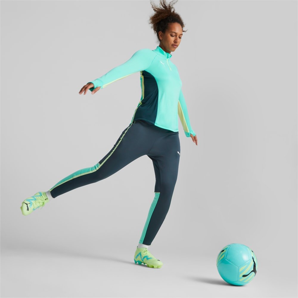 PUMA Women's Individualblaze 1/4 Zip Training Top Electric Peppermint/Dark Night - Best Buy Soccer