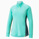 PUMA Women's Individualblaze 1/4 Zip Training Top Electric Peppermint/Dark Night - Best Buy Soccer