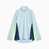 PUMA Women's Individualblaze 1/4 Zip Training Top Silver Sky/Persian Blue - Best Buy Soccer