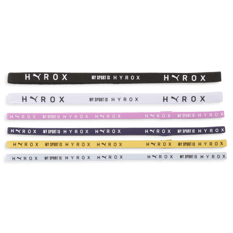 PUMA X Hyrox Hairbands - Black/White - Best Buy Soccer