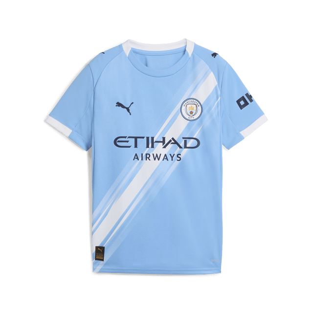PUMA Youth Manchester City Home Jersey 25 Light Blue/White - Best Buy Soccer