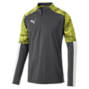 PUMA Cup Training 1/4 ZiP Top Asphalt/Yellow