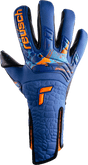 Reusch Attrakt Fusion Strapless Adaptiveflex Goalkeeper Gloves Blue/Orange/Black - Best Buy Soccer
