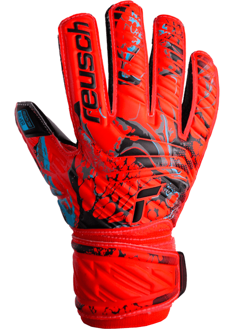 Reusch Attrakt Silver Junior Goalkeeper Gloves - Best Buy Soccer