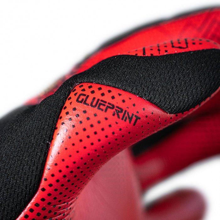 Reush Attrakt Gold X GluePrint Goalkeeper Gloves Black/Gold/Red - Best Buy Soccer