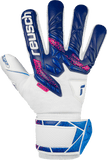 Reush Attrakt RE:GRIP NC Finger Support Goalkeeper Gloves Blue/Pink - Best Buy Soccer