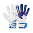 Reush Attrakt RE:GRIP NC Finger Support Goalkeeper Gloves Blue/Pink - Best Buy Soccer