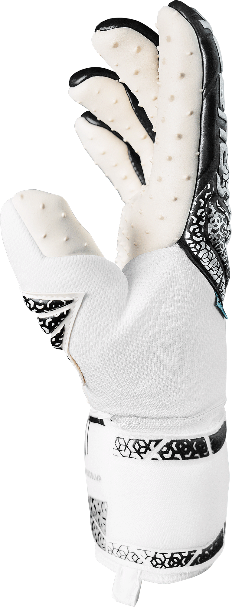 Reush Attrakt SpeedBump Goalkeeper Gloves White/Silver - Best Buy Soccer