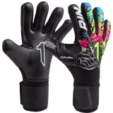 Rinat Asimetrik Training Spines (Finger Protection) Goalkeeper Glove - Black/Green - Best Buy Soccer