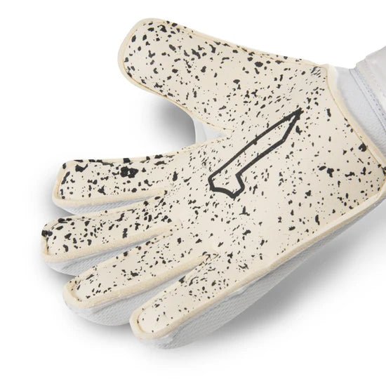 Rinat Egotiko Vengador Prime Turf - Spines (Finger Protection) Goalkeeper Glove - White/Red - Best Buy Soccer