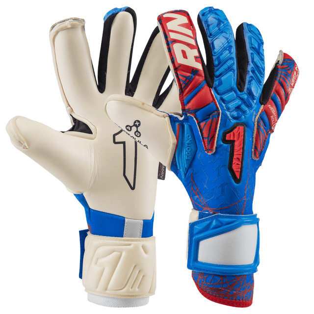 Rinat Egotiko - Vengador Pro Goalkeeper Glove - Blue/Red - Best Buy Soccer