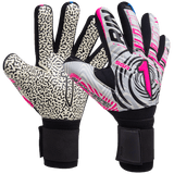 Rinat Vortex SGR Spines (Finger - Portection) Goalkeeper Gloves - White/Pink - Best Buy Soccer