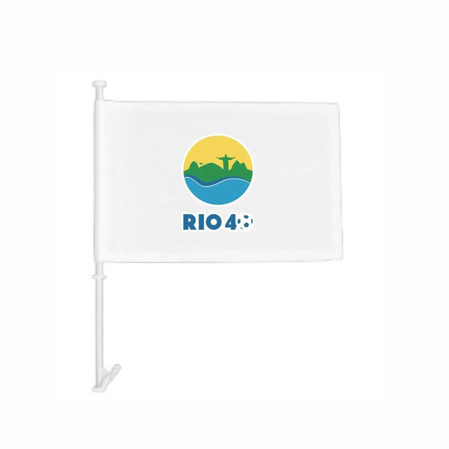 Rio 40 Car Flag - Best Buy Soccer