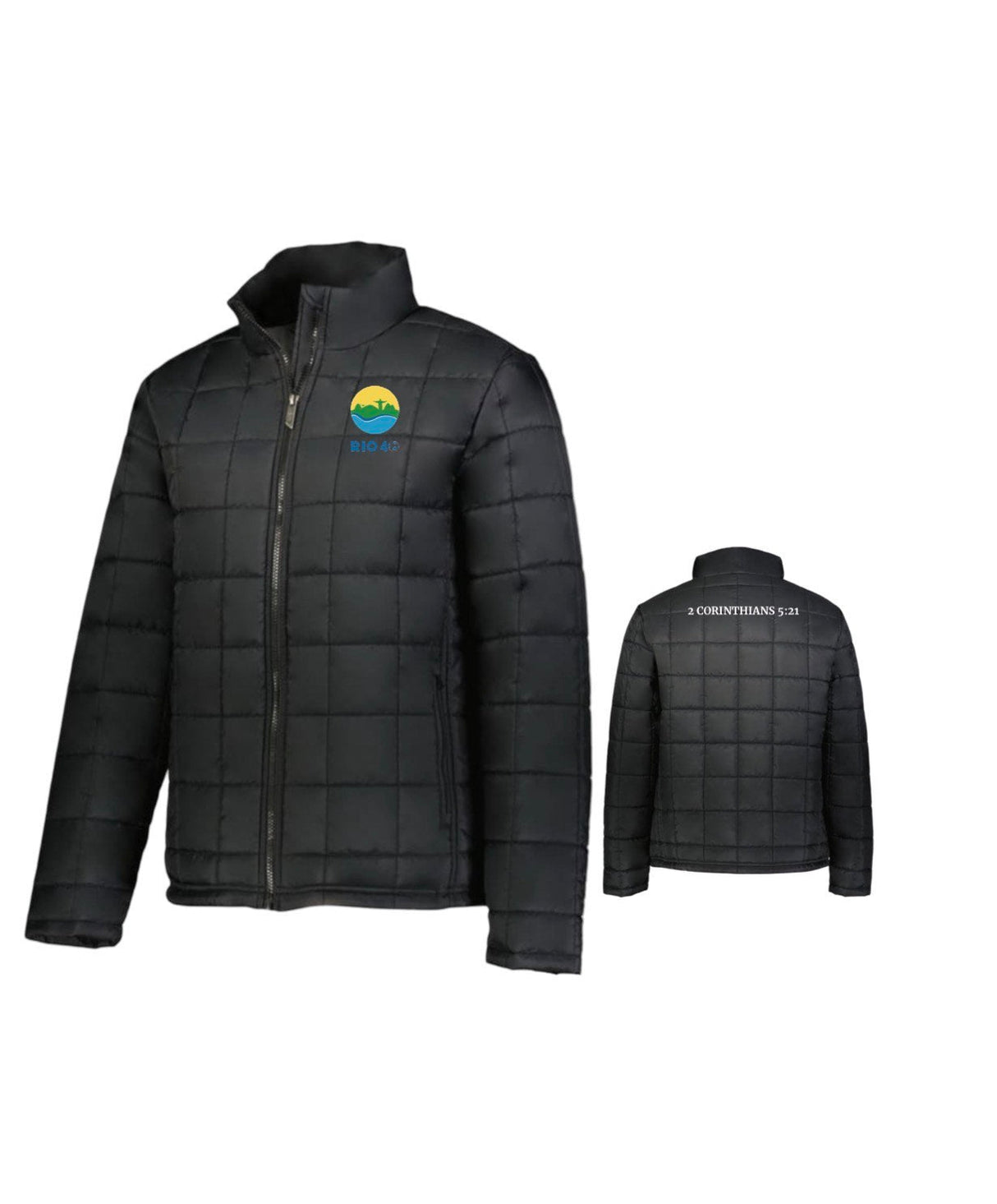 Rio 40 Puffer Jacket Black - Best Buy Soccer
